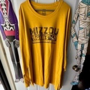 BNWT Mizzou Tigers Long Sleeve T-Shirt Size 4X